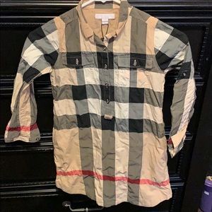Girls Burberry